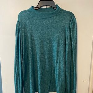 Mock neck long sleeve